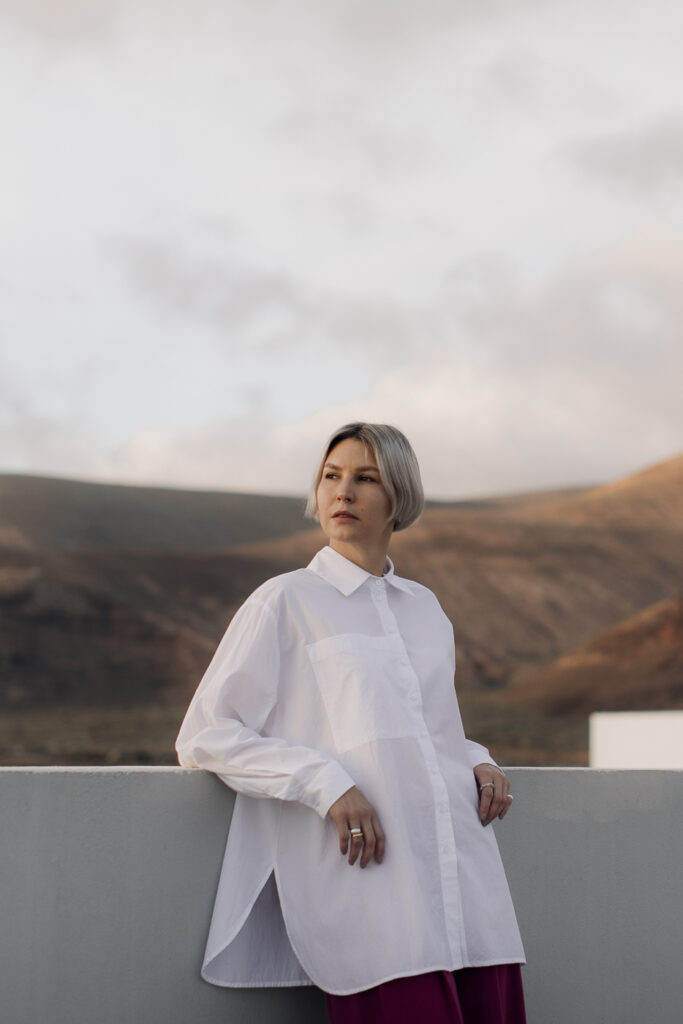 FLORIDA /white cotton poplin/