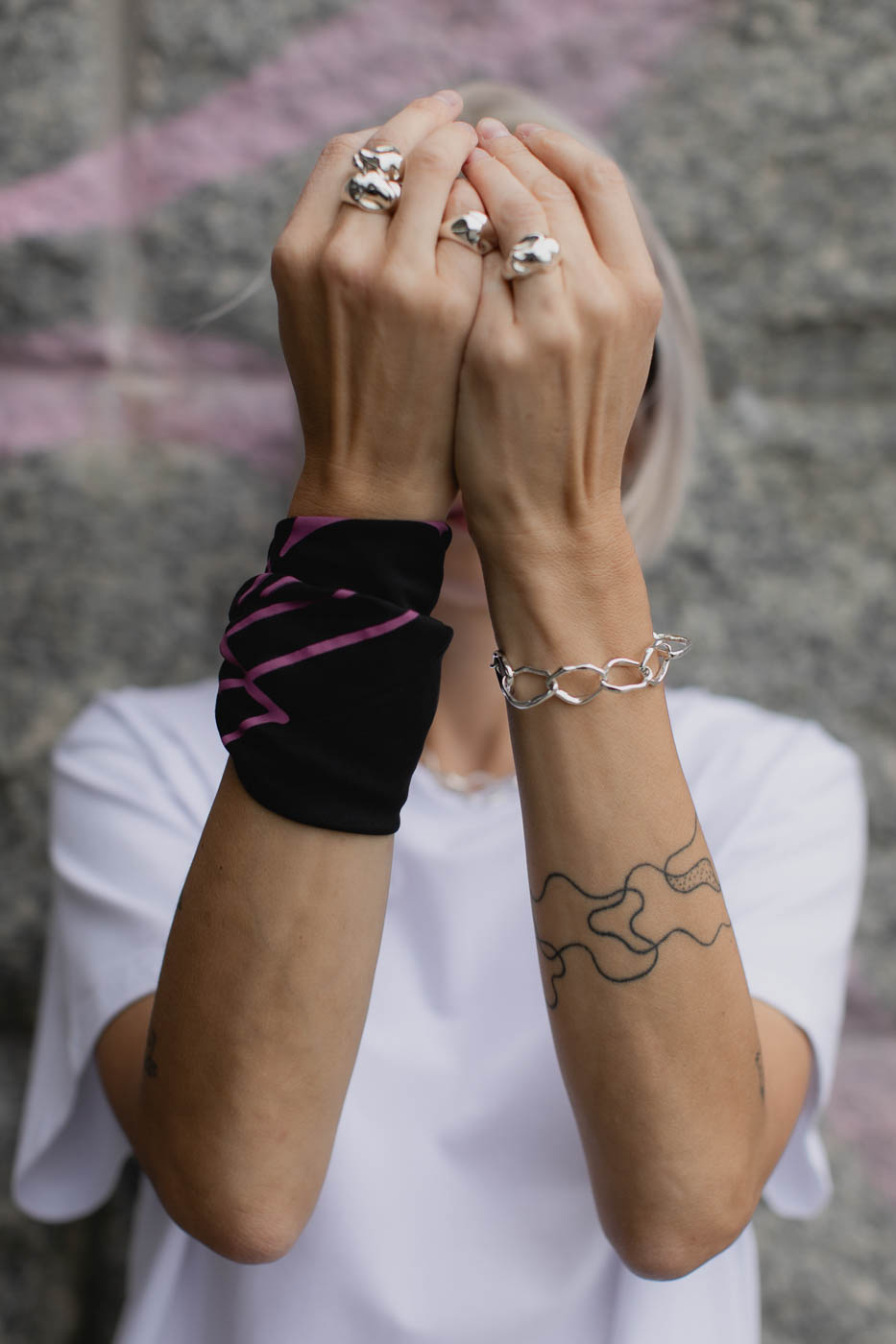 PEARL silver bracelet