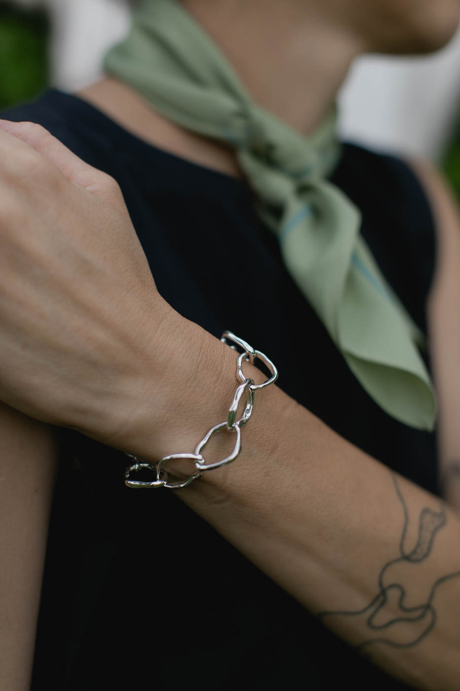 PEARL silver bracelet