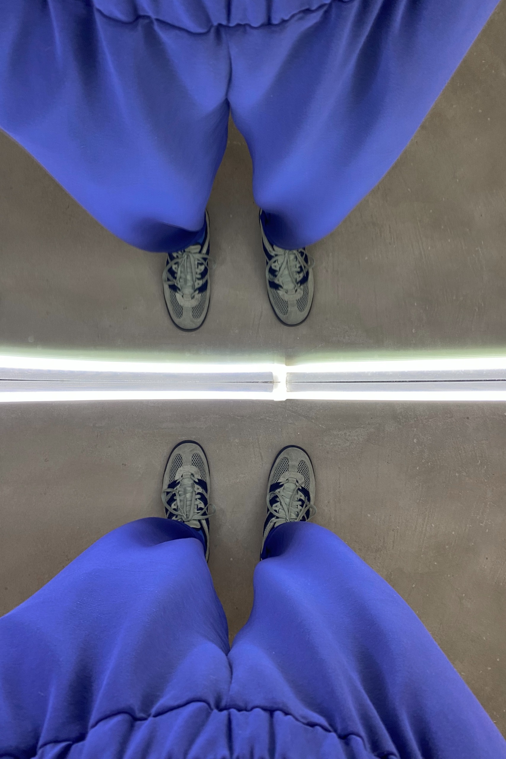 STAY HOME /navy blue cotton/