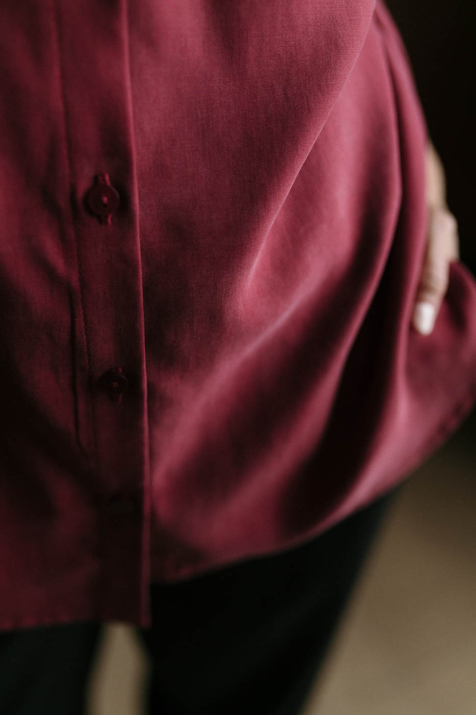 MITTE /cherry lyocell/