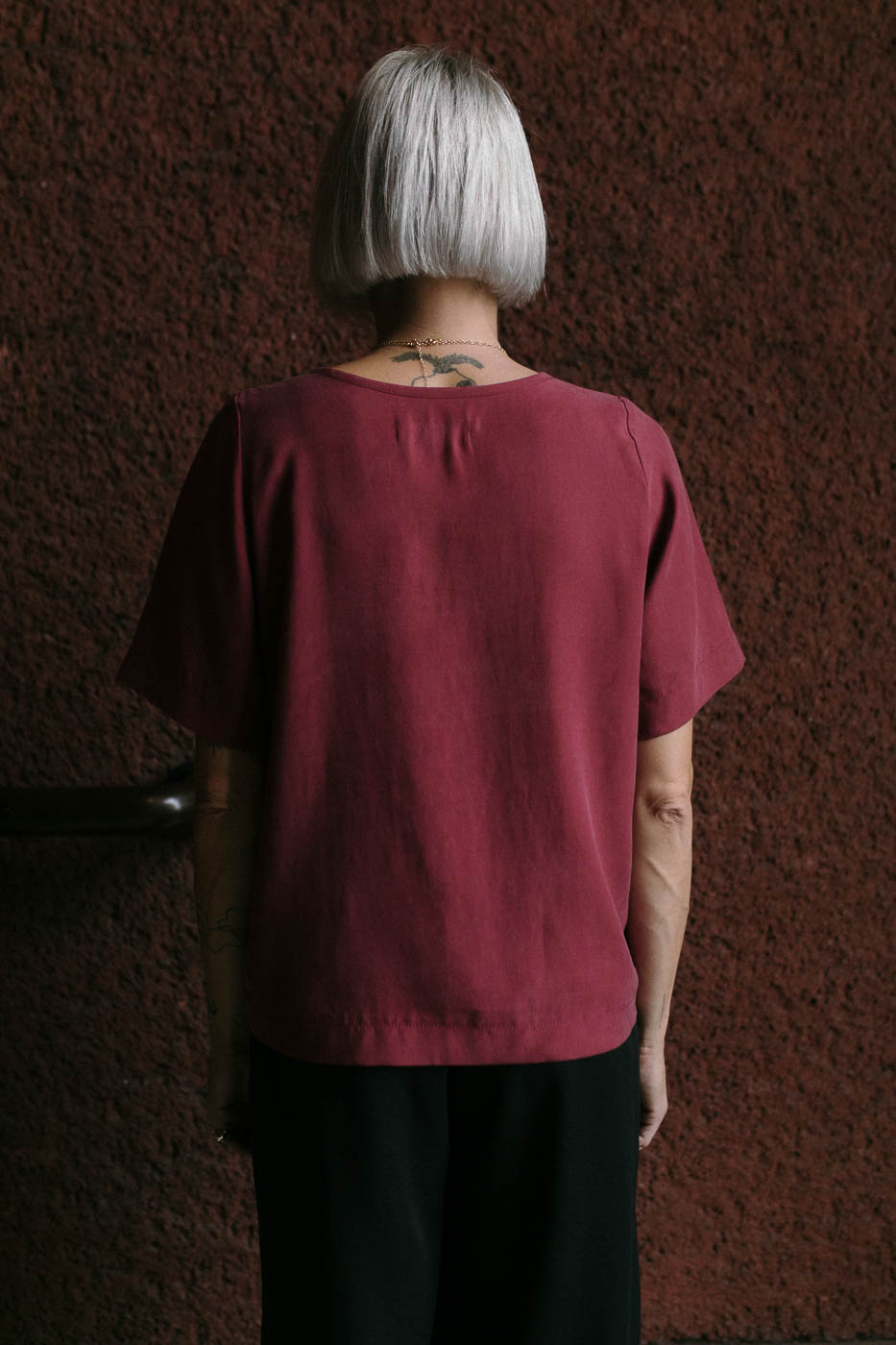 KORI /cherry lyocell/