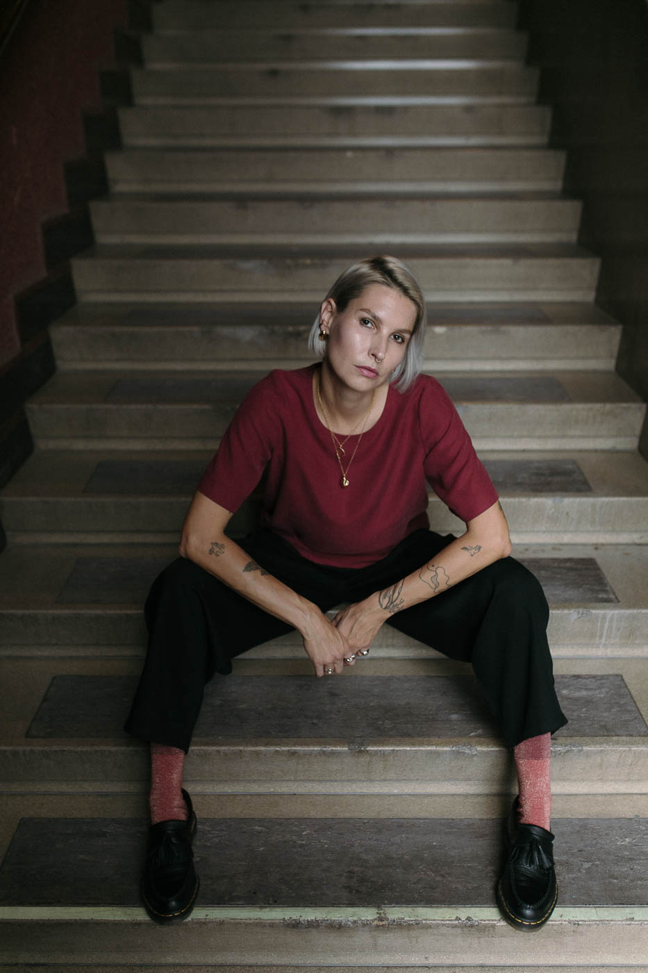 KORI /cherry lyocell/