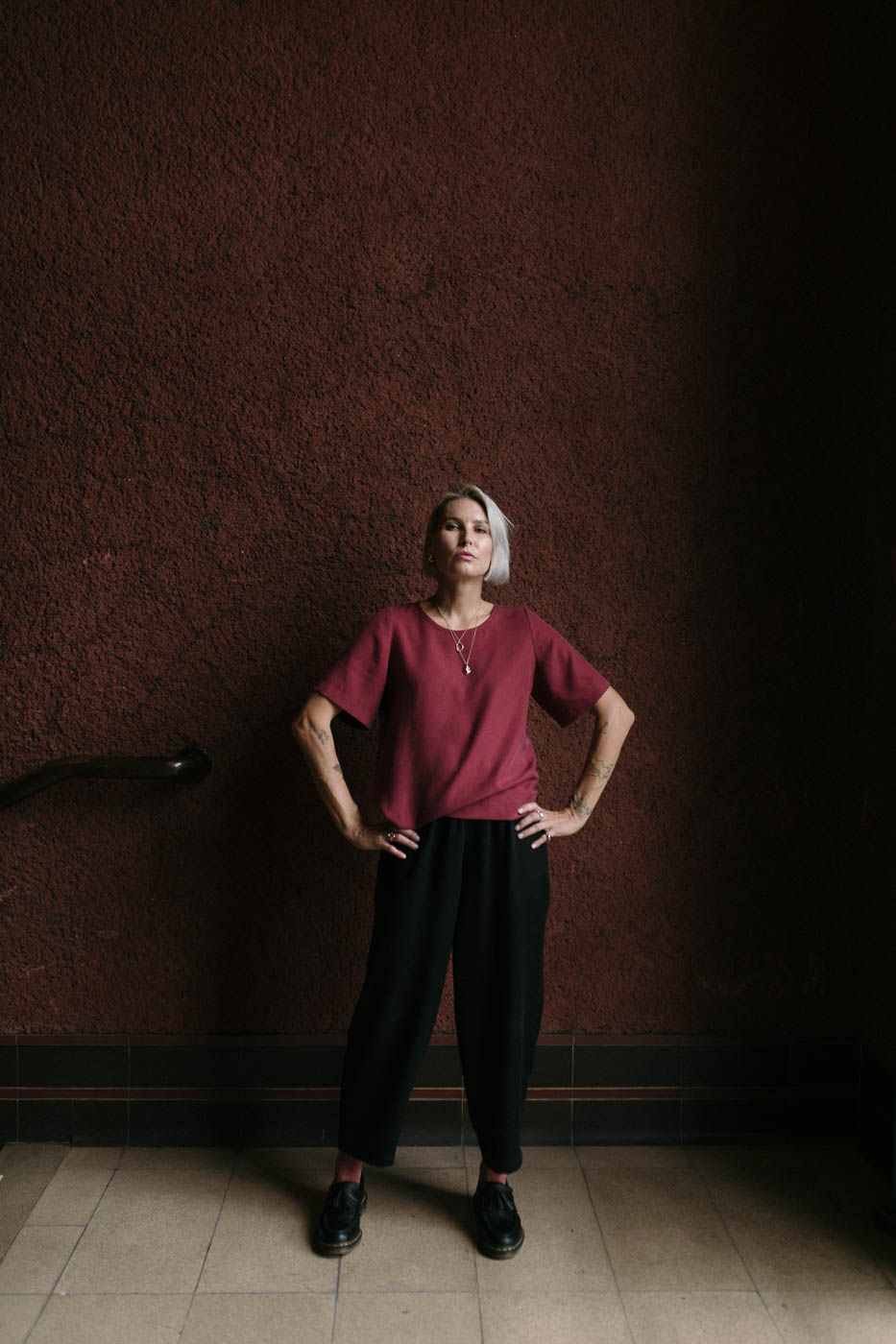 KORI /cherry lyocell/