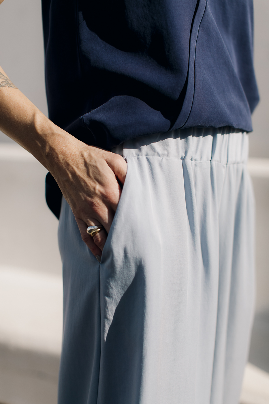 PLAY /light blue tencel/