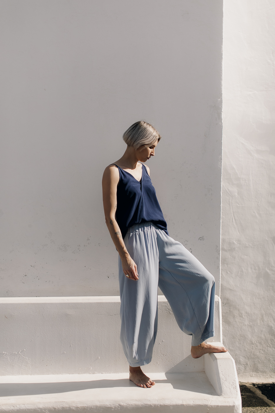 PLAY /light blue tencel/