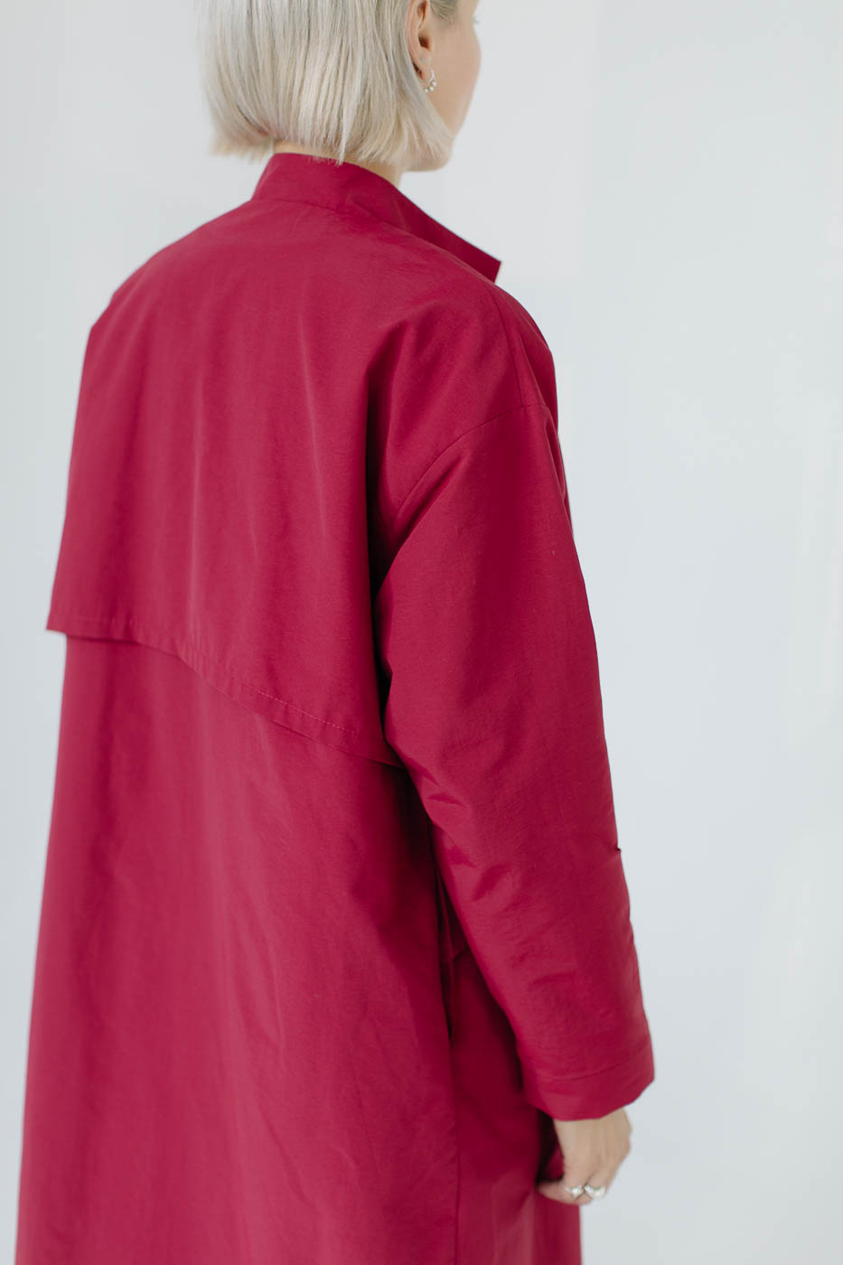 NAGA /carmine cotton+nylon/