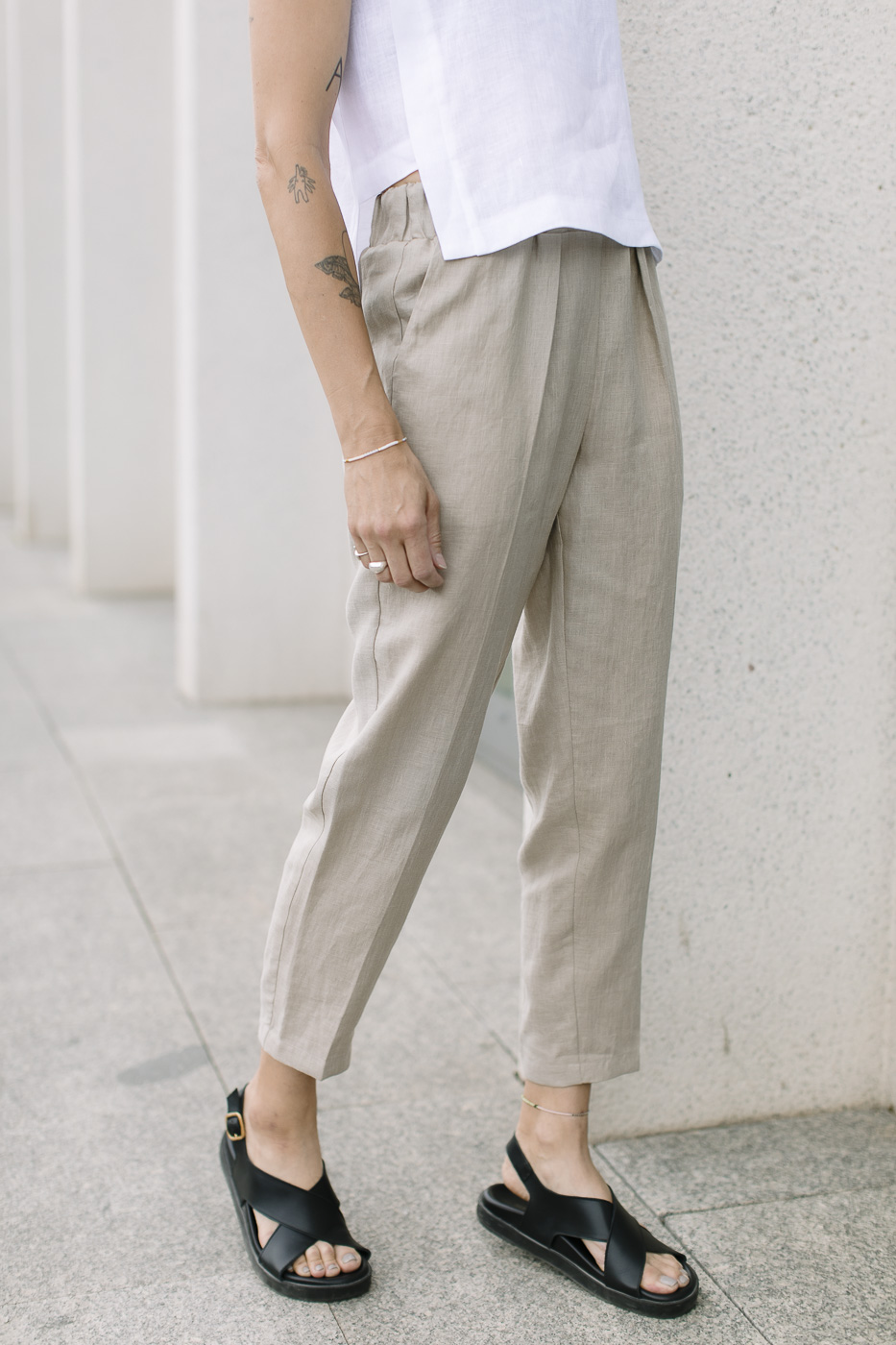 TWO/NIGHT /natural linen/