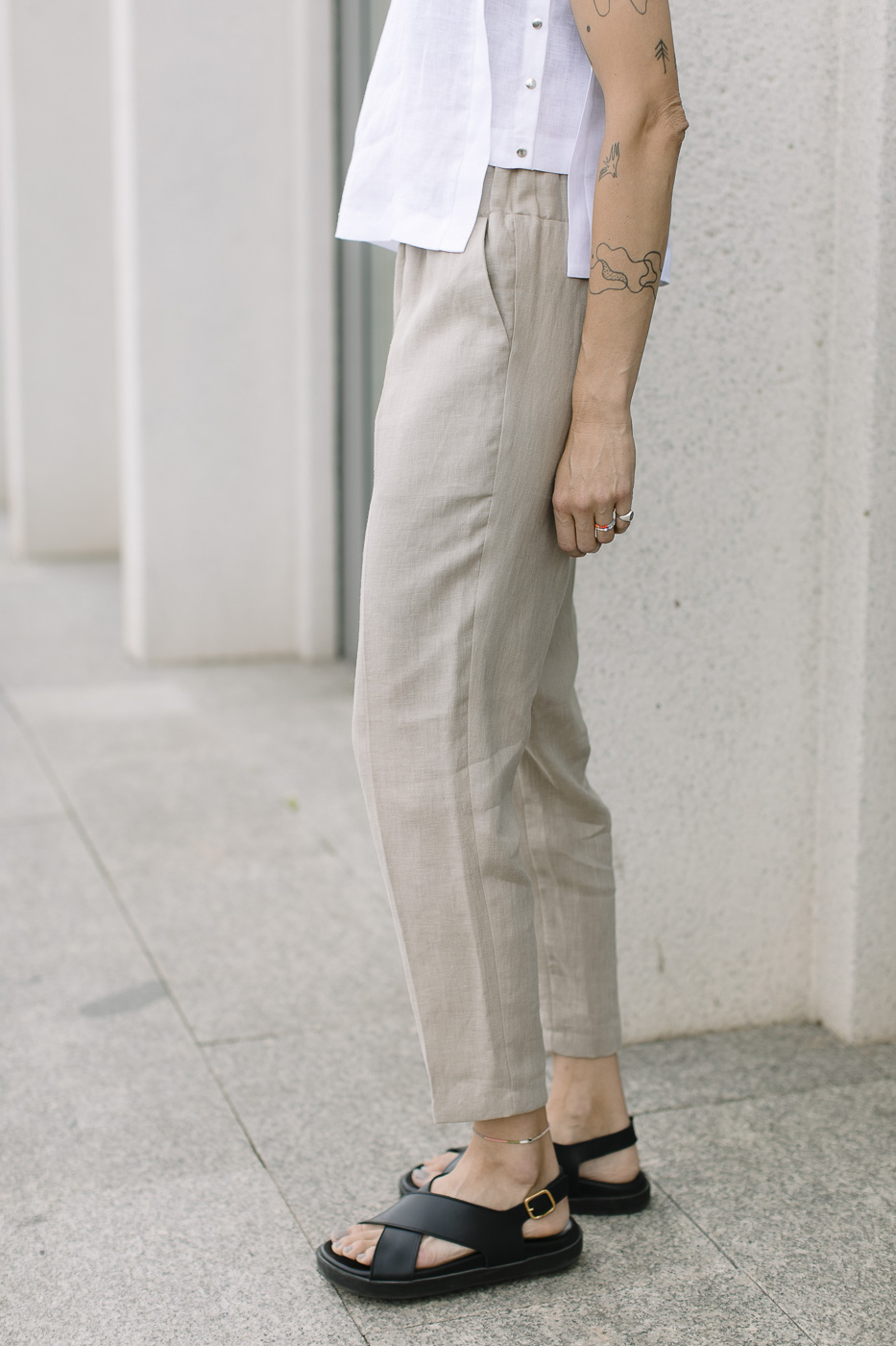 TWO/NIGHT /natural linen/