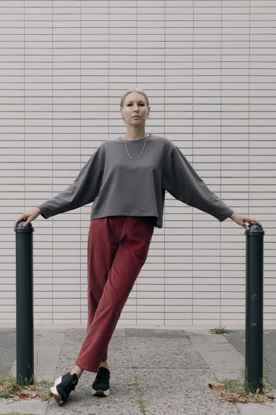 HI COMFY /maroon corduroy/