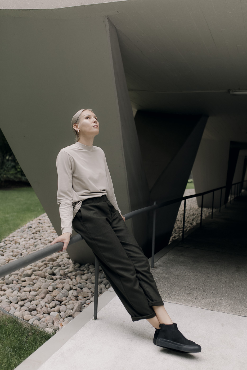 BOOI /khaki winter wool/