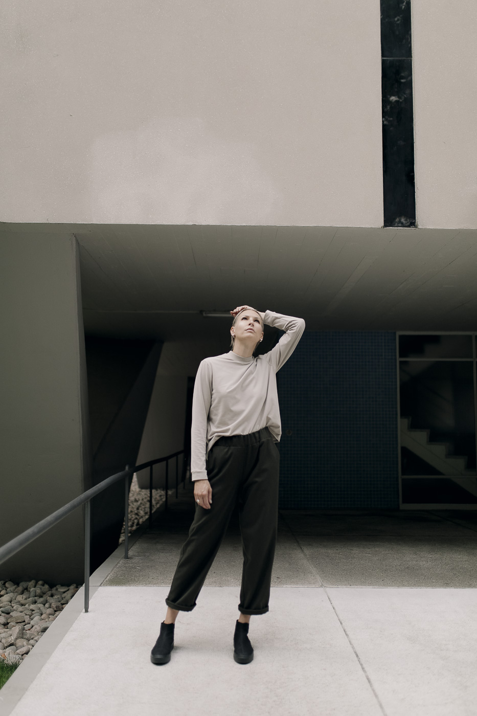 BOOI /khaki winter wool/