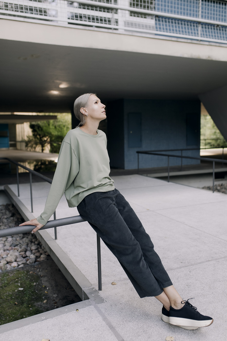 TERE /olive green cotton/