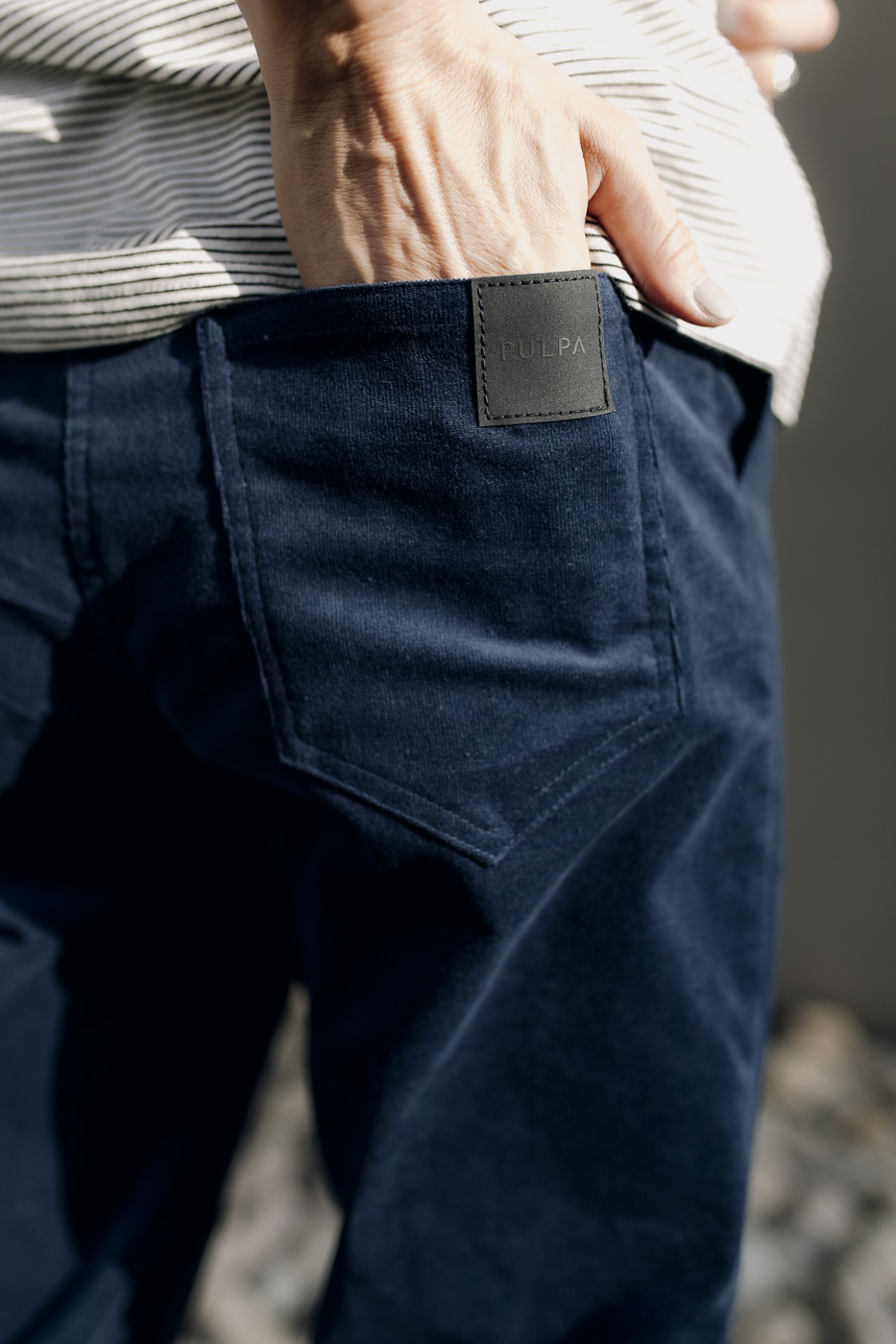 HI COMFY /navy corduroy/