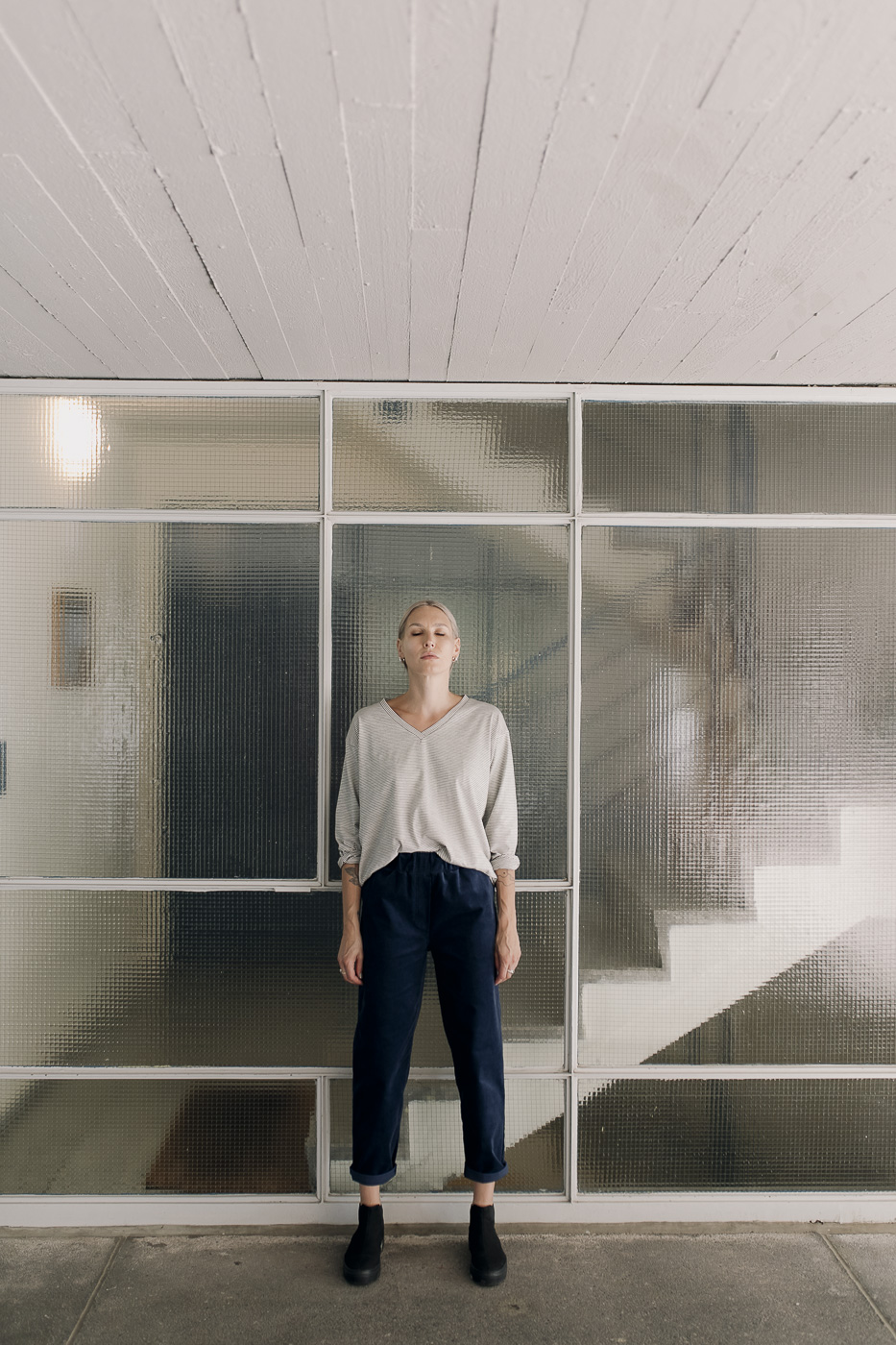 HI COMFY /navy corduroy/