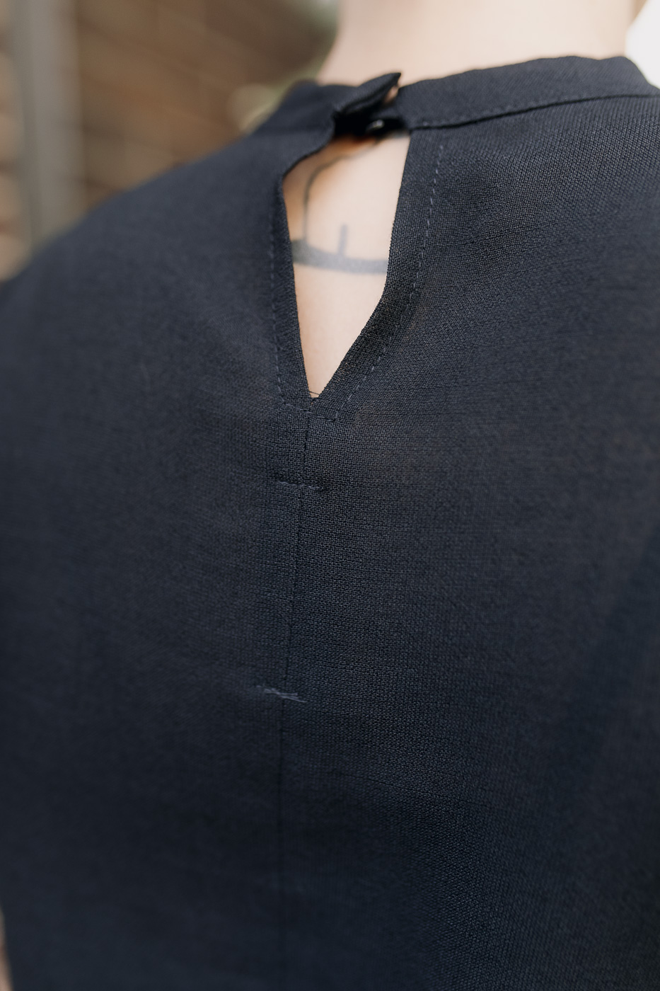 FATE /black viscose+wool/