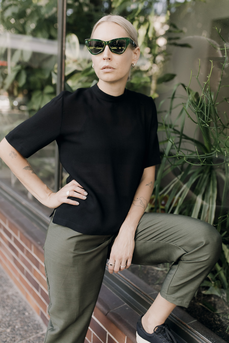 FATE /black viscose+wool/