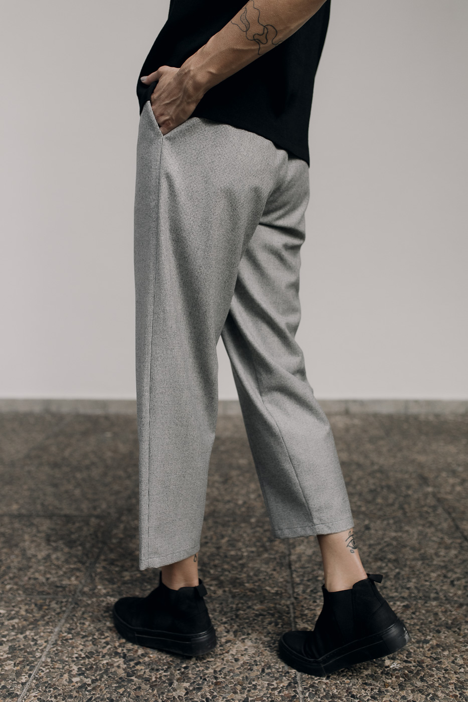 LISBOA /houndstooth wool/