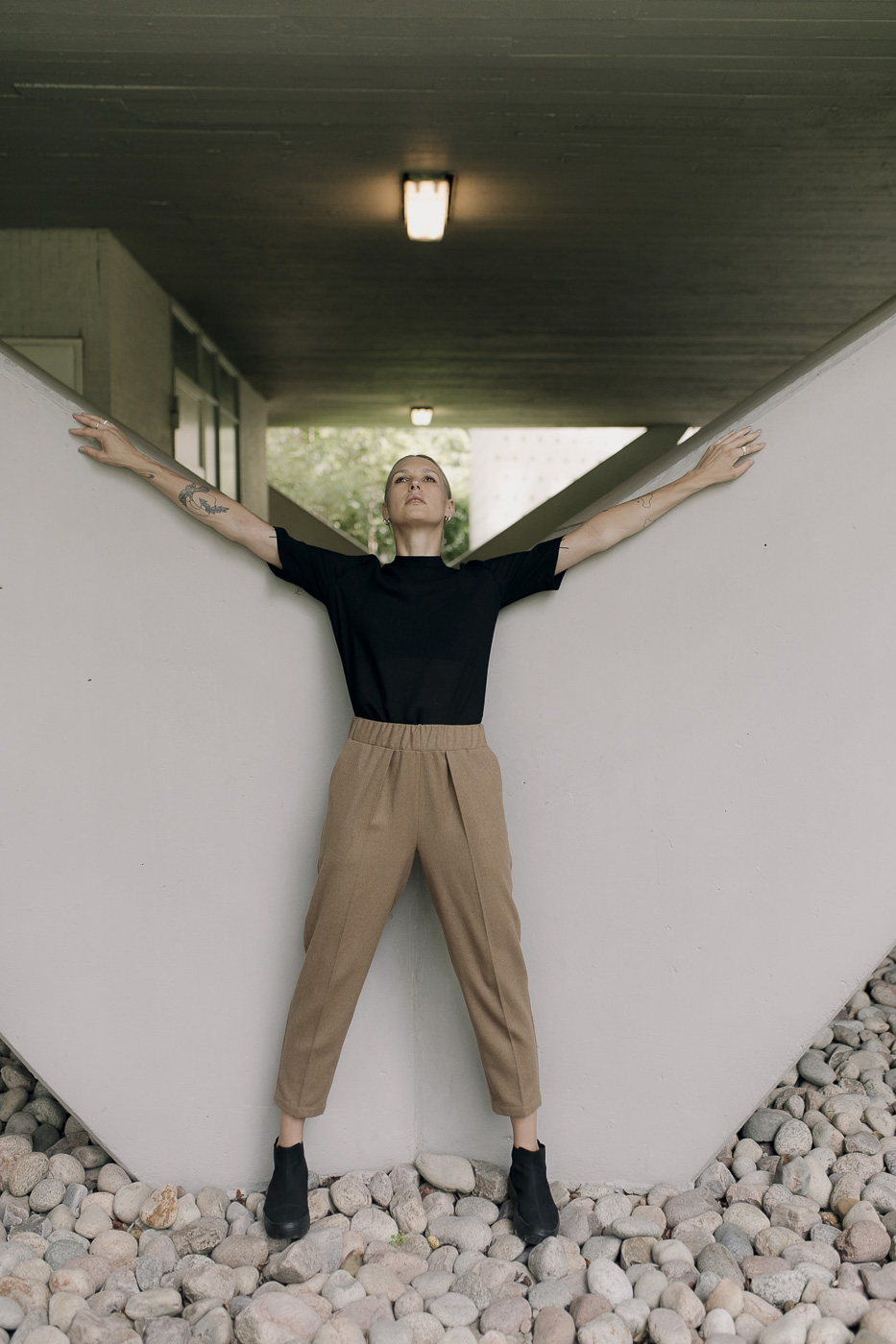 TWO/NIGHT /camel winter wool/