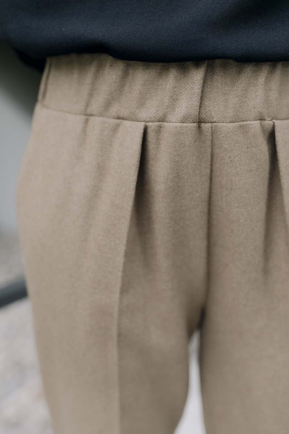 TWO/NIGHT /camel winter wool/