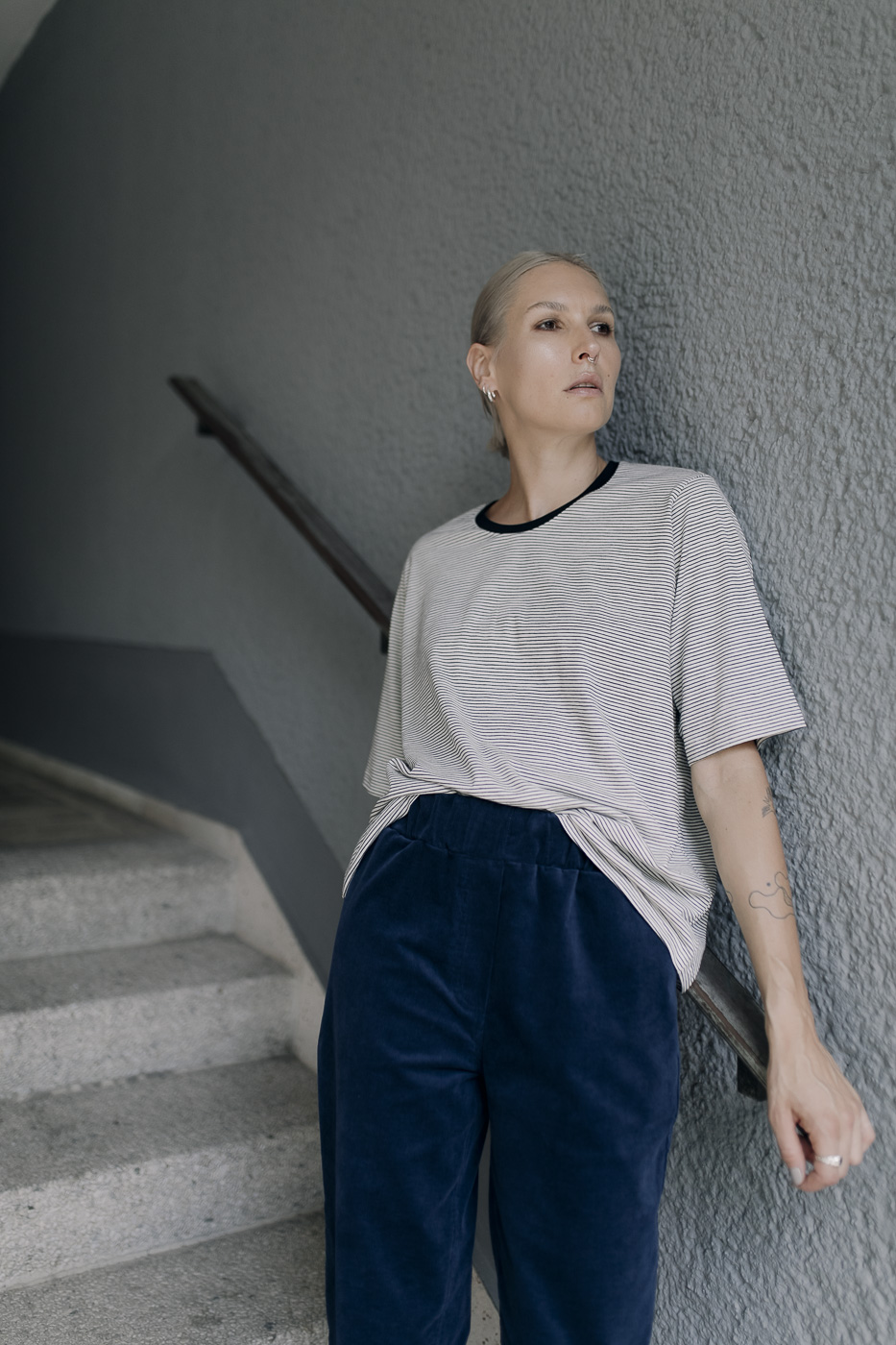 ANA /striped cotton/