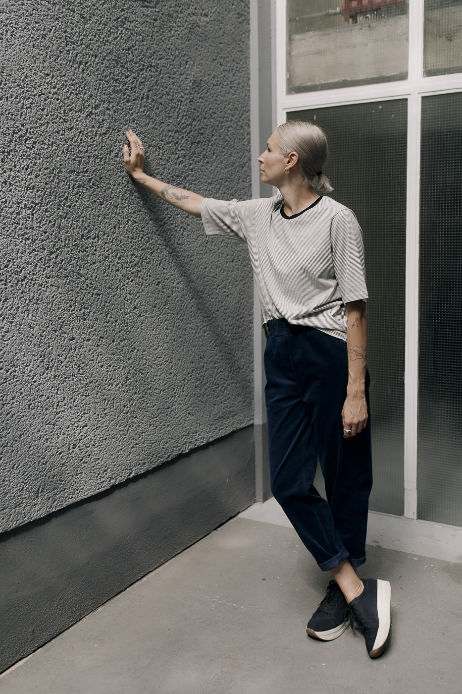 ANA /striped cotton/