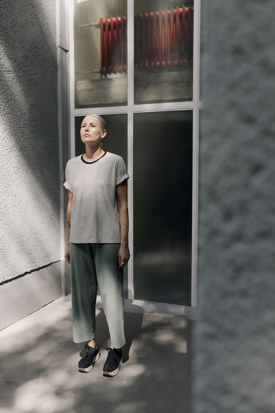 ANA /striped cotton/