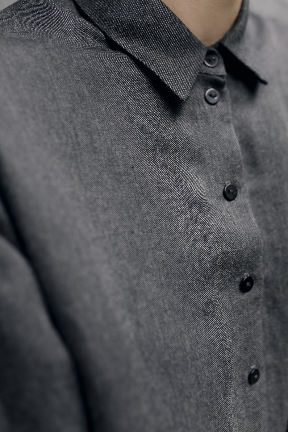 MITTE /graphite viscose+linen/