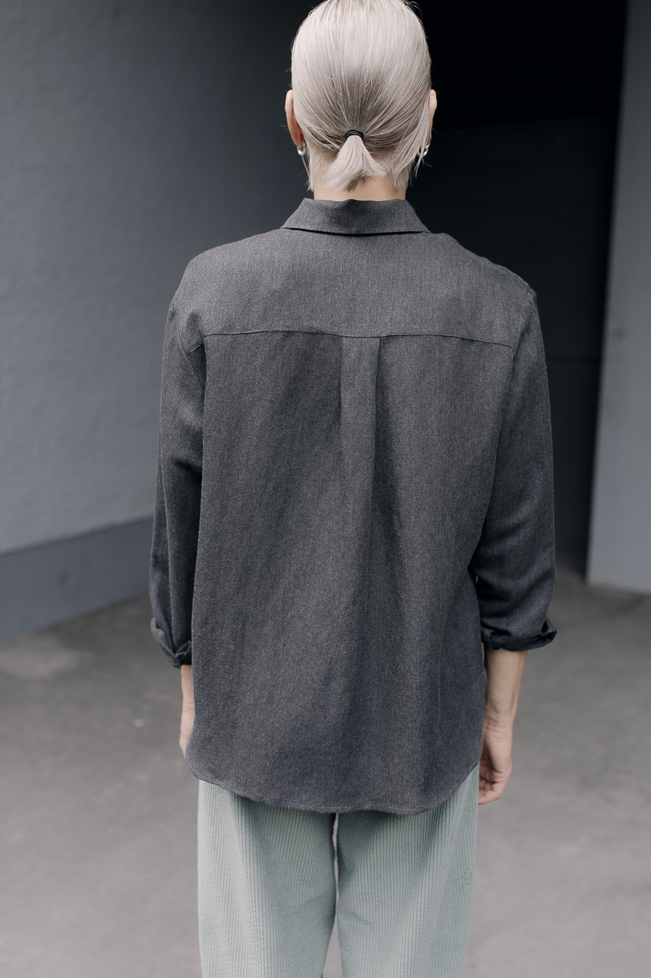 MITTE /graphite viscose+linen/