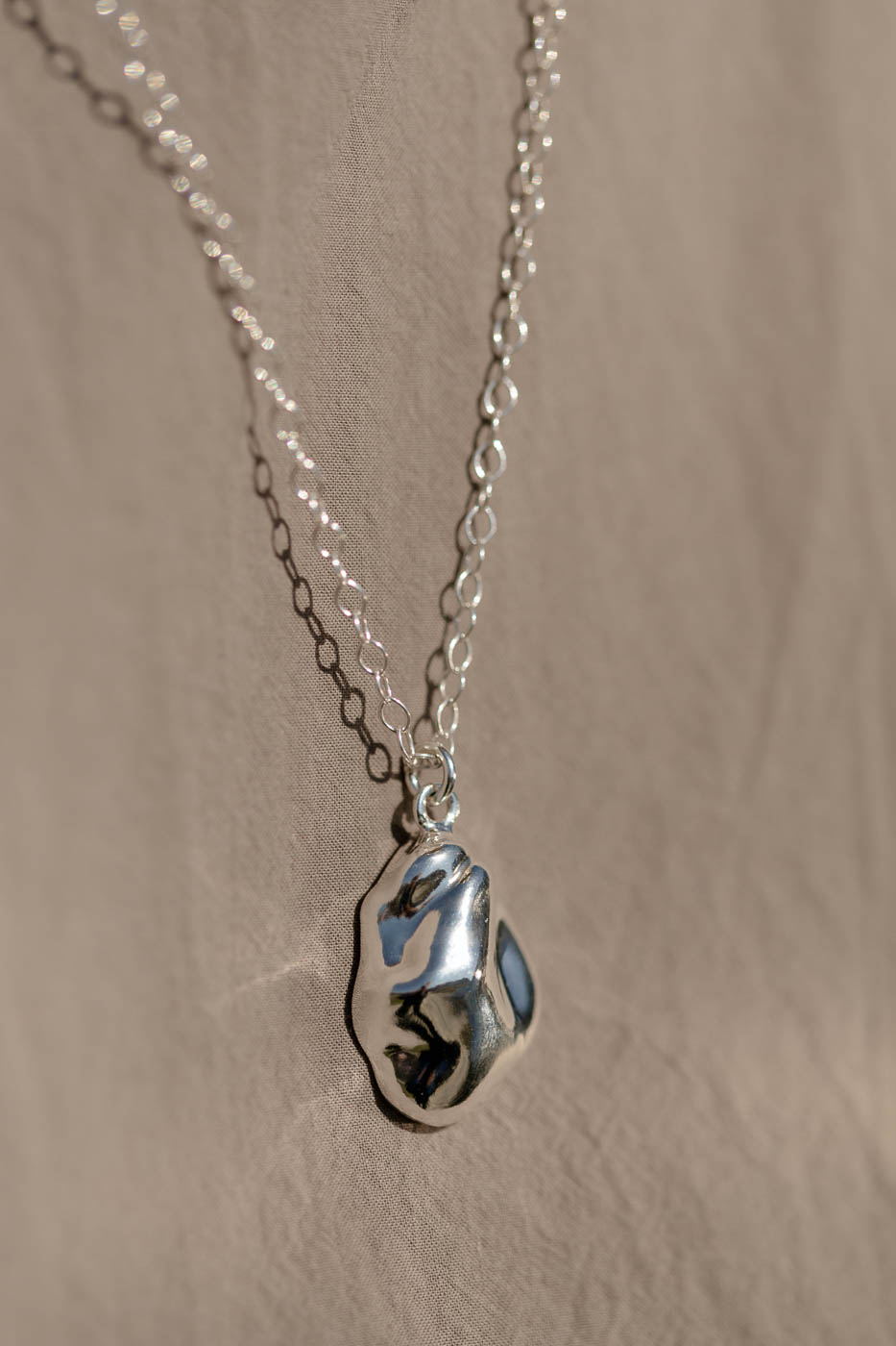 PEARL silver full necklace