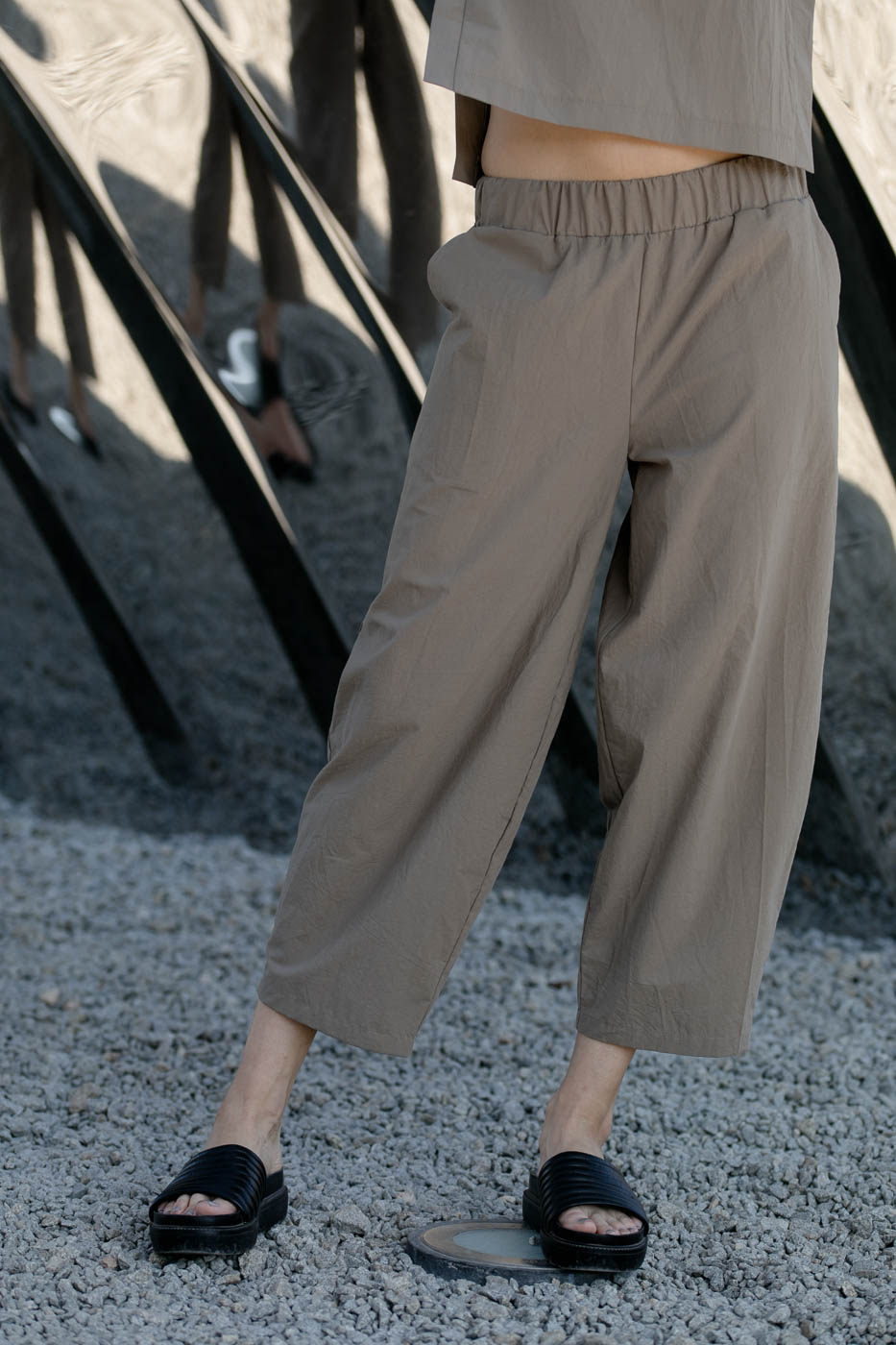 OSAKA /khaki cotton poplin/