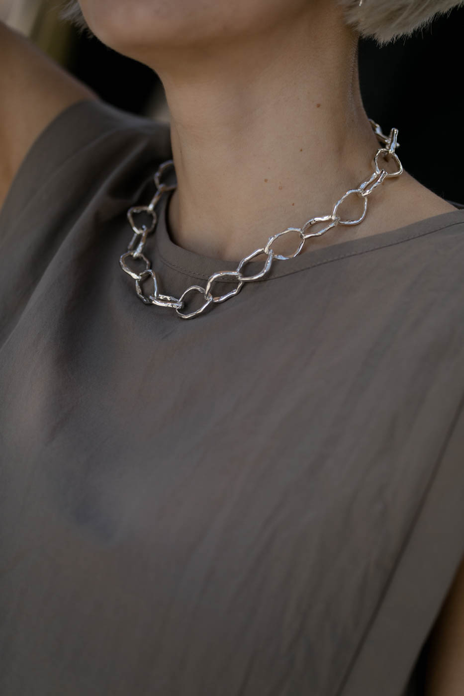 PEARL silver chain