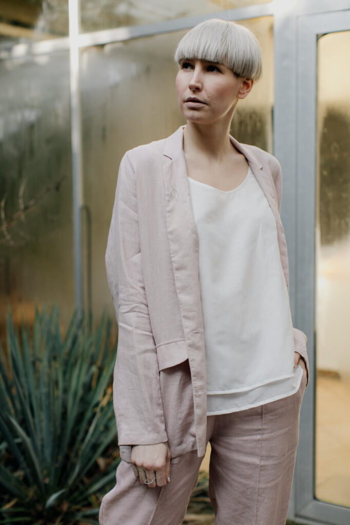 OXI /pink linen/