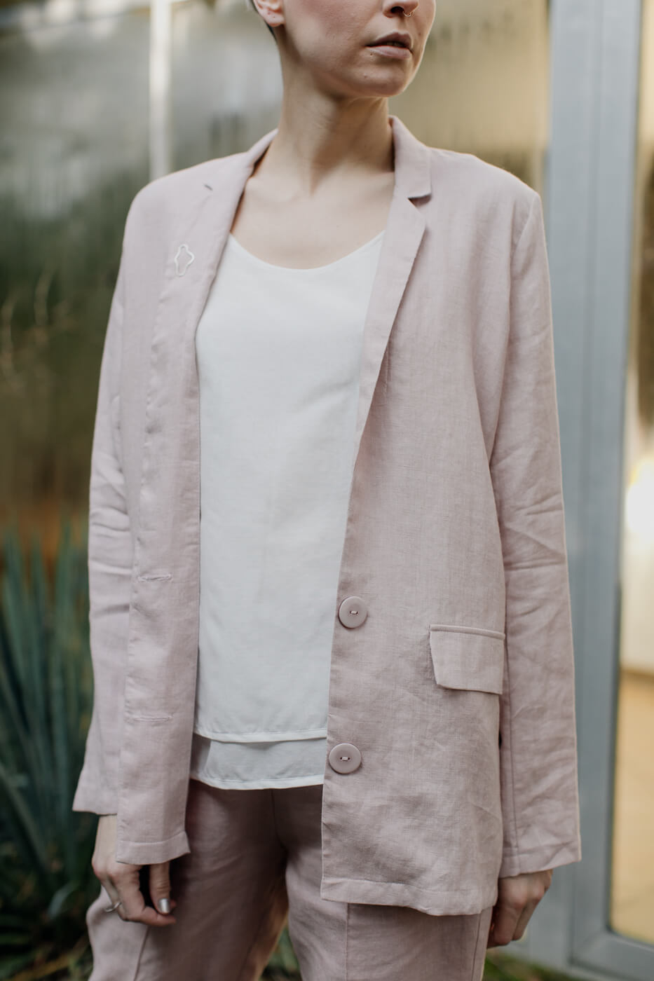 OXI /pink linen/