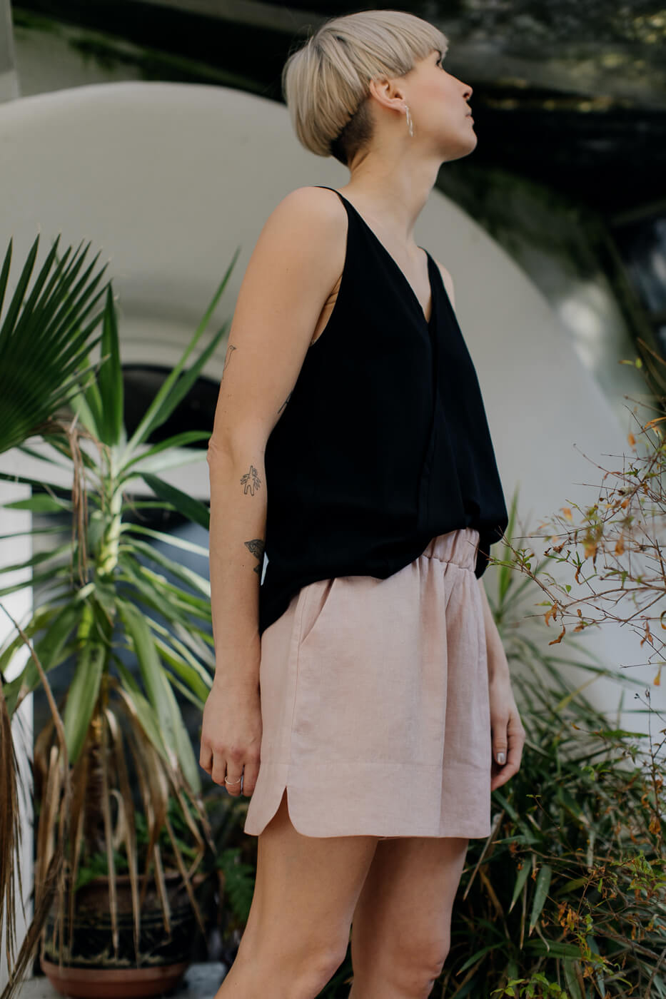 ROMA /pink linen/