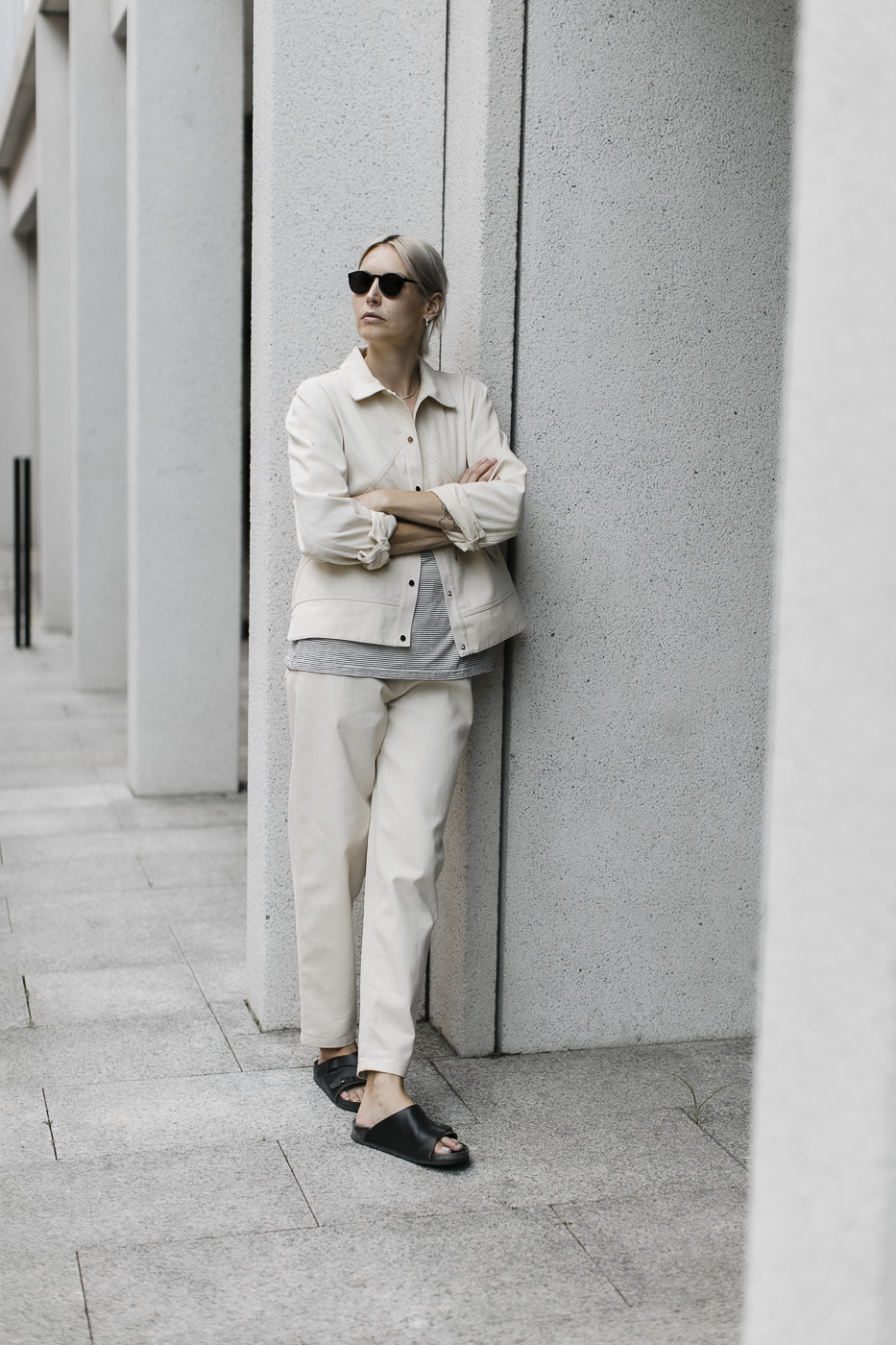 HI COMFY /ecru jeans/