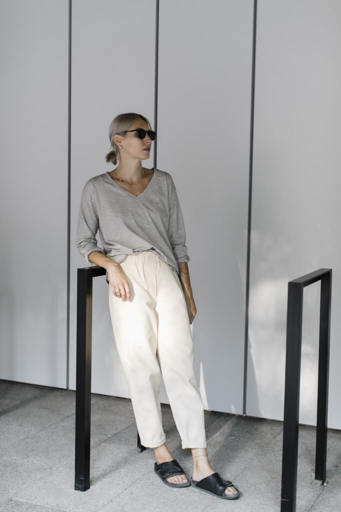 HI COMFY /ecru jeans/