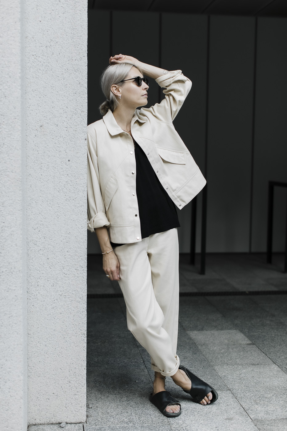 HI COMFY /ecru jeans/