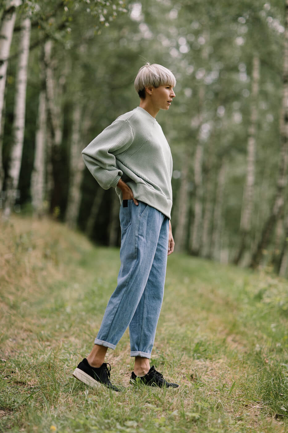 COMFY JEANS /light blue/