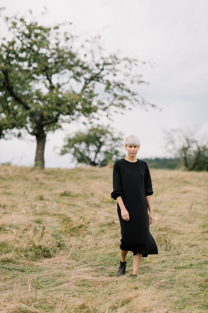 ROSA /black knitwear/