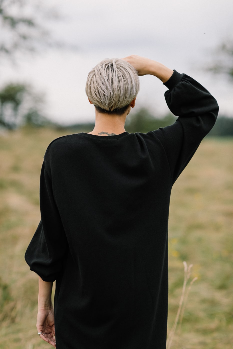 ROSA /black knitwear/