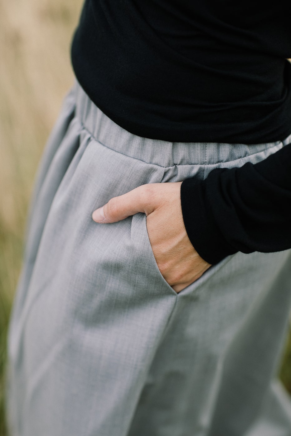 HIRO /light gray wool/