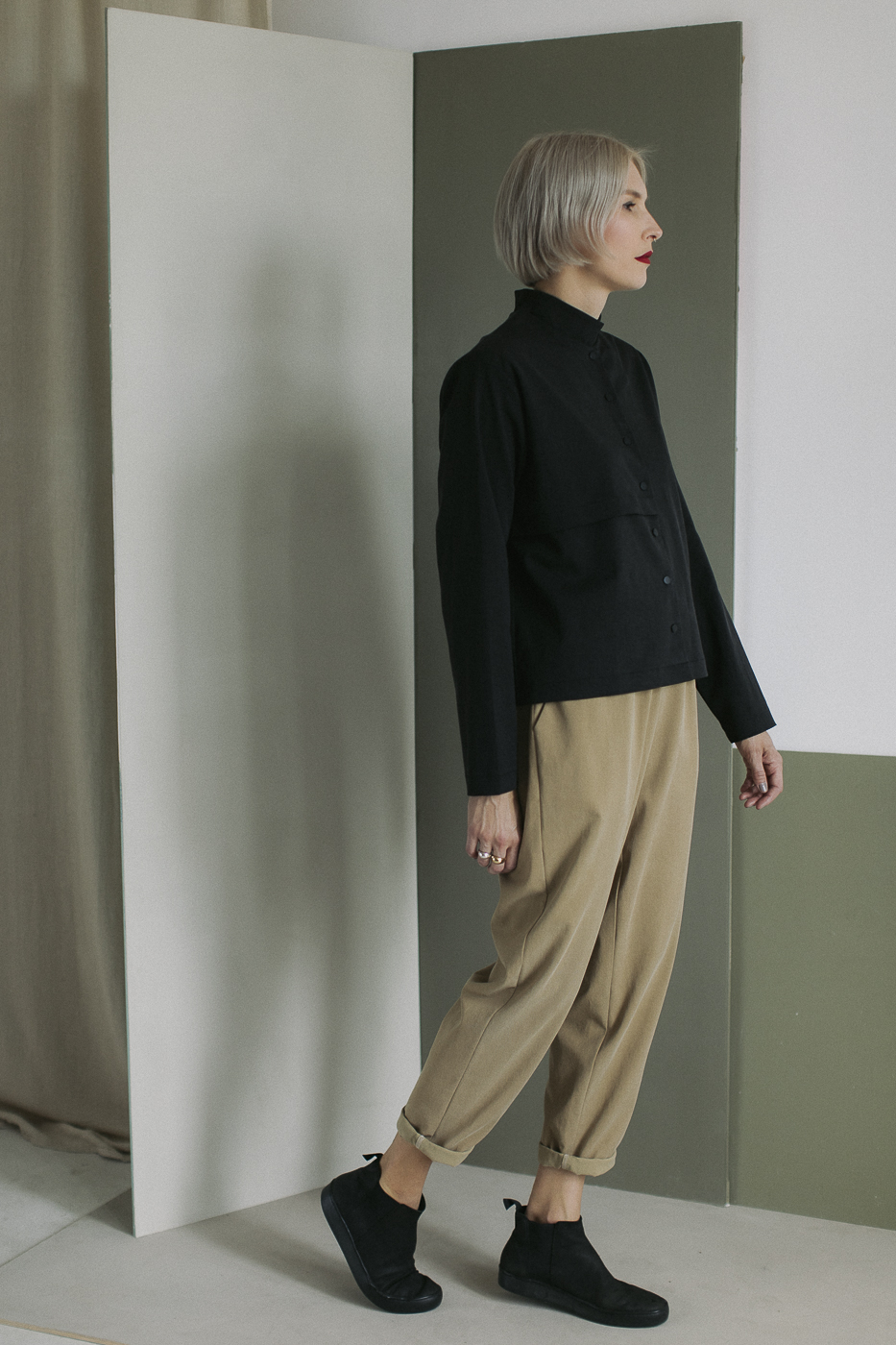 KANKEI /charcoal cotton+tencel/