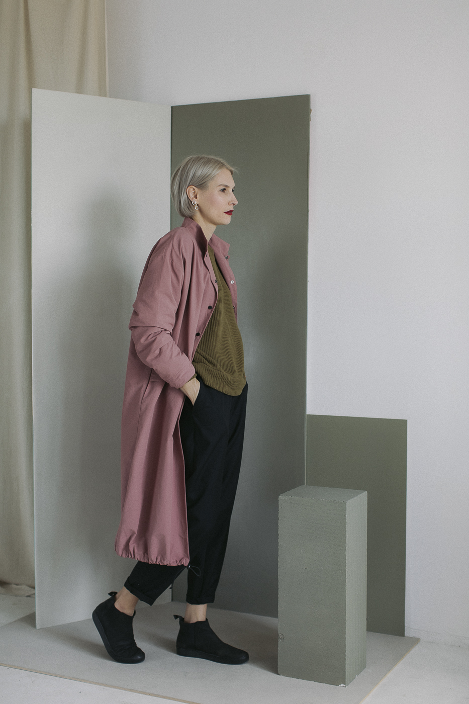 NAGA /rose cotton+nylon/