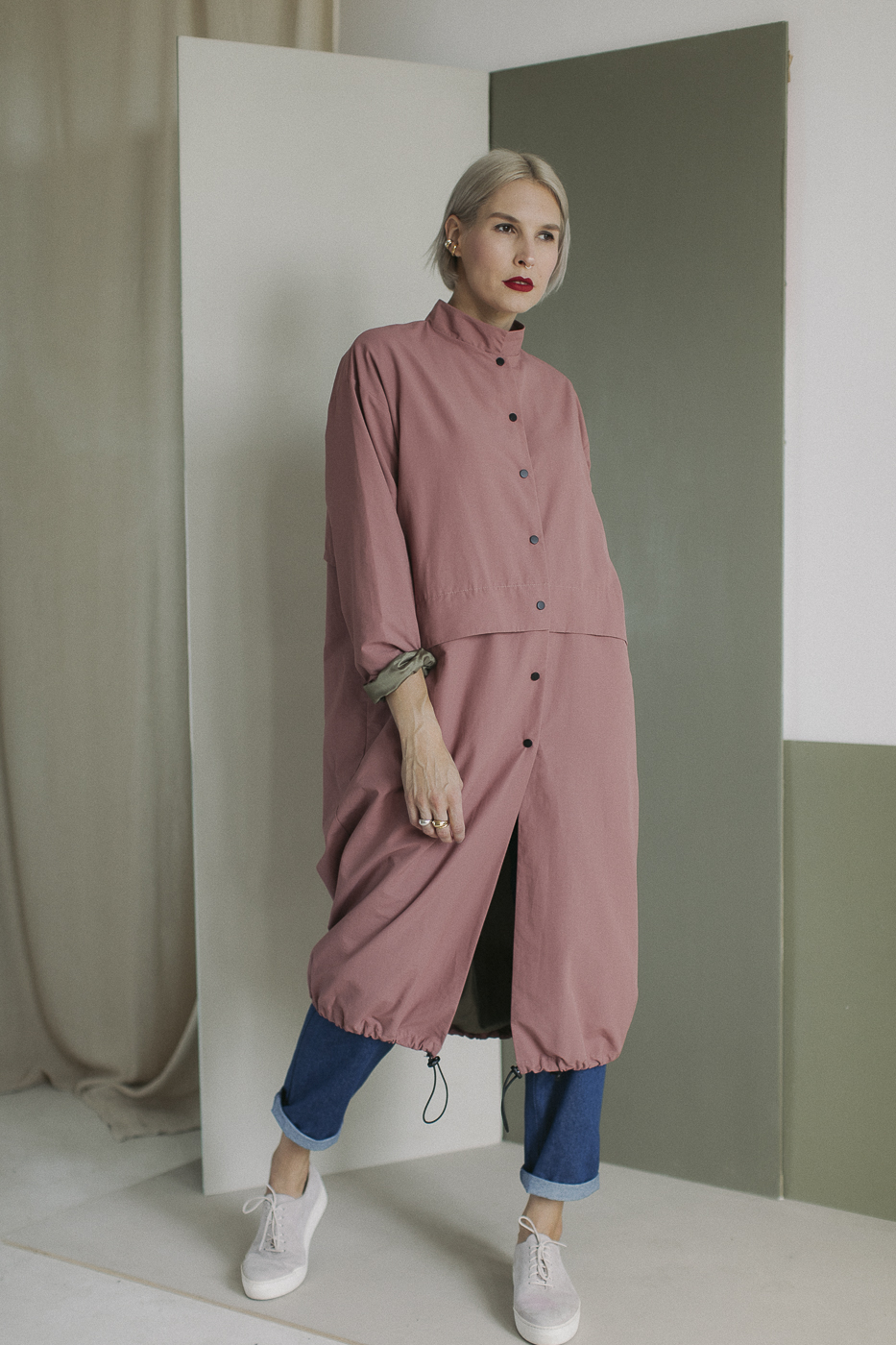 NAGA /rose cotton+nylon/