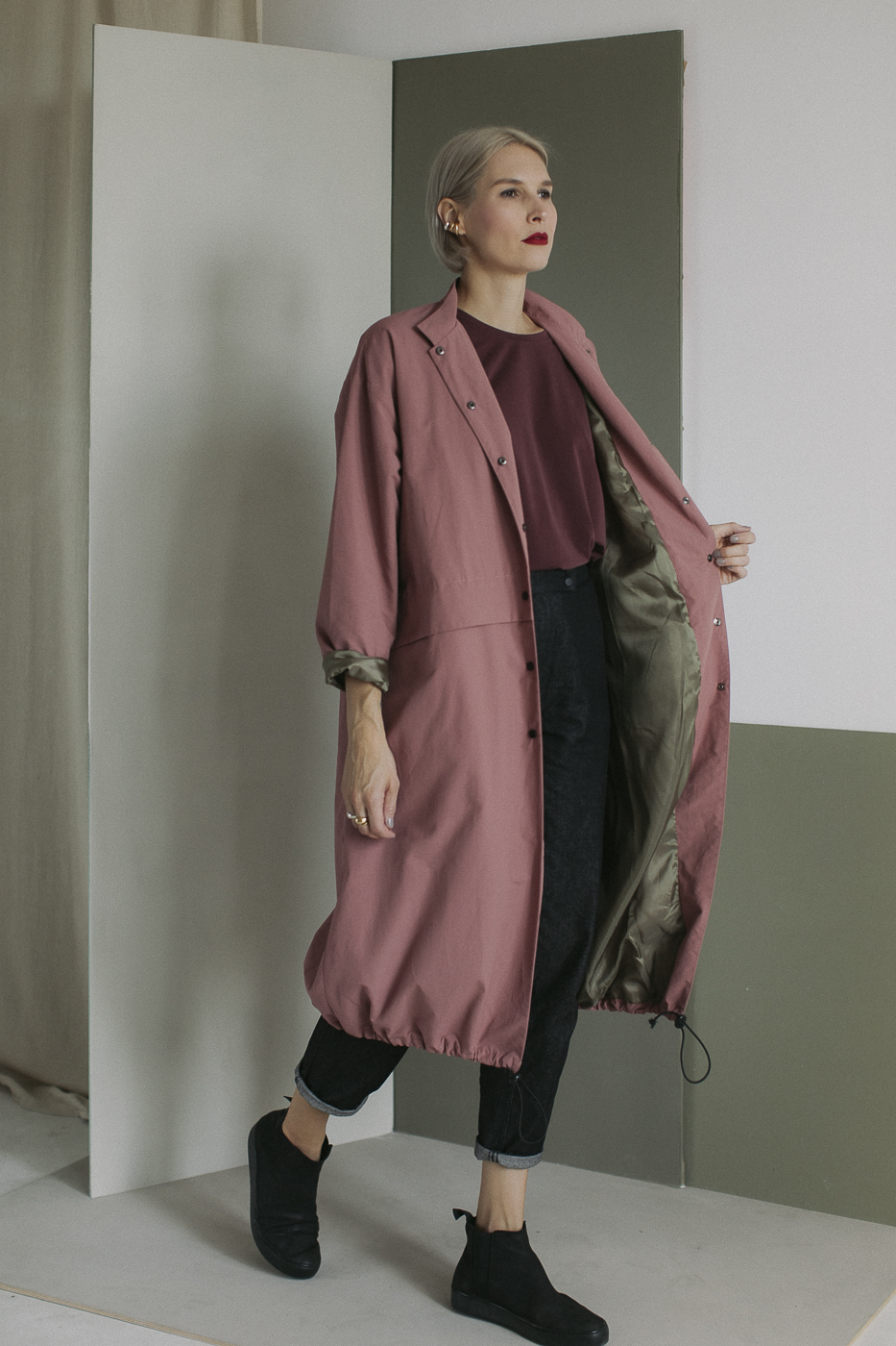 NAGA /rose cotton+nylon/