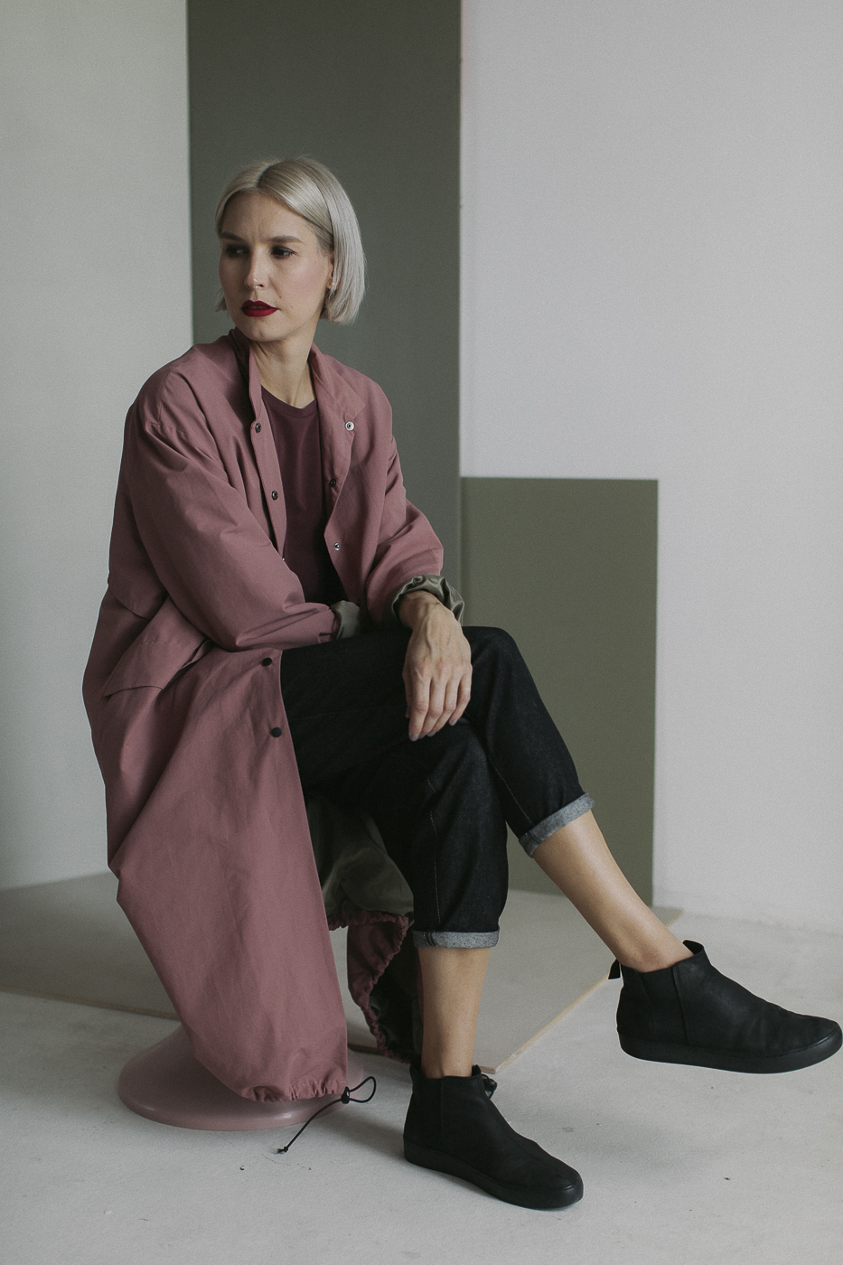 NAGA /rose cotton+nylon/