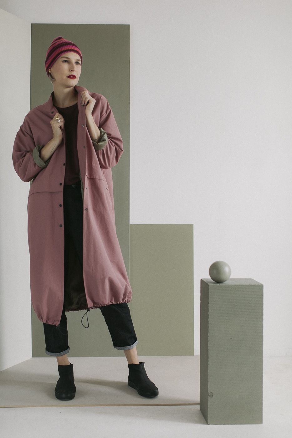 NAGA /rose cotton+nylon/