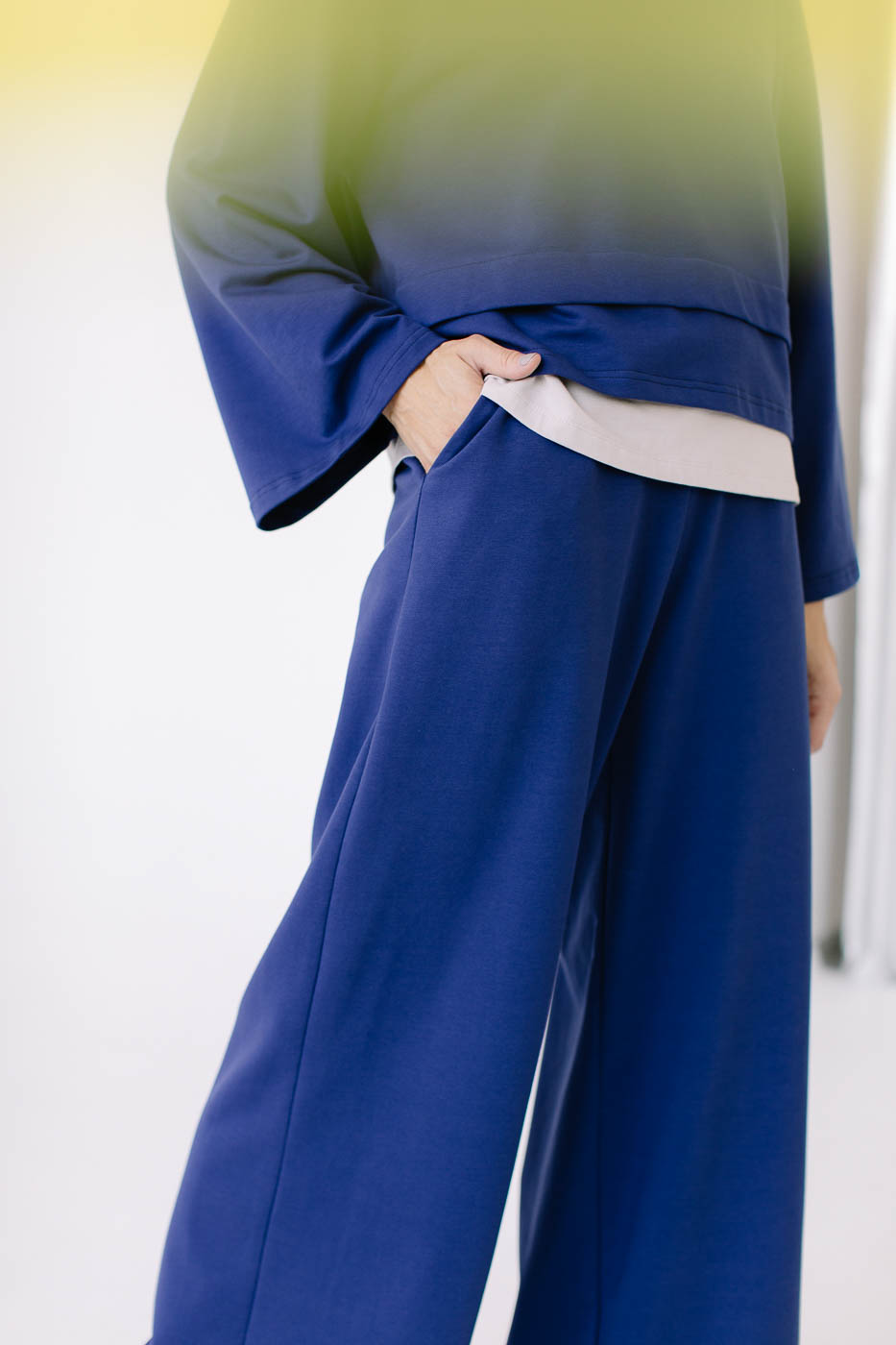 FIKA /navy blue cotton/