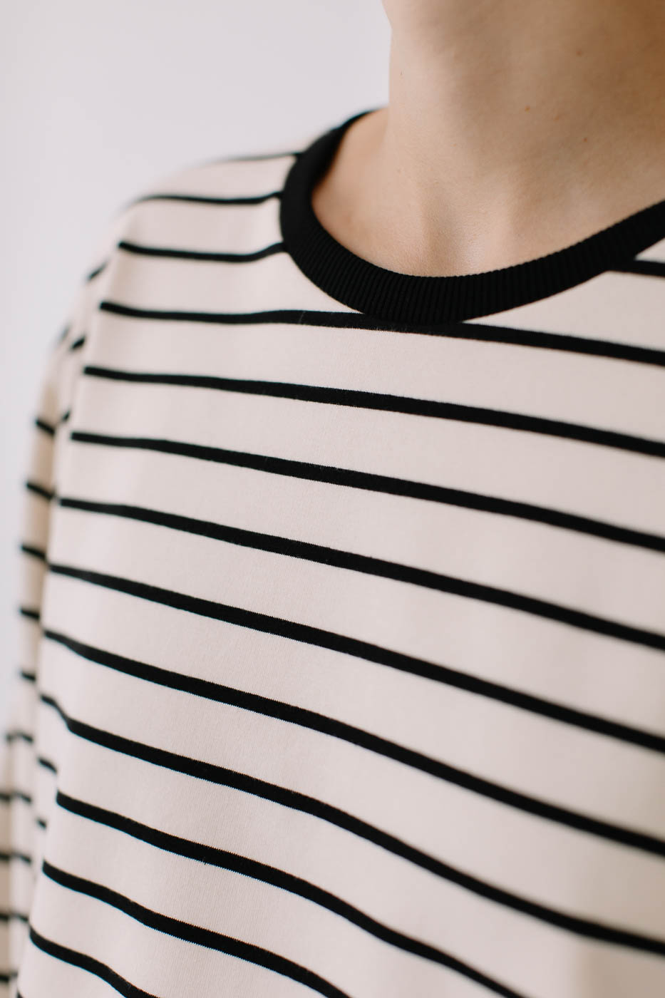 TERE /beige striped cotton/